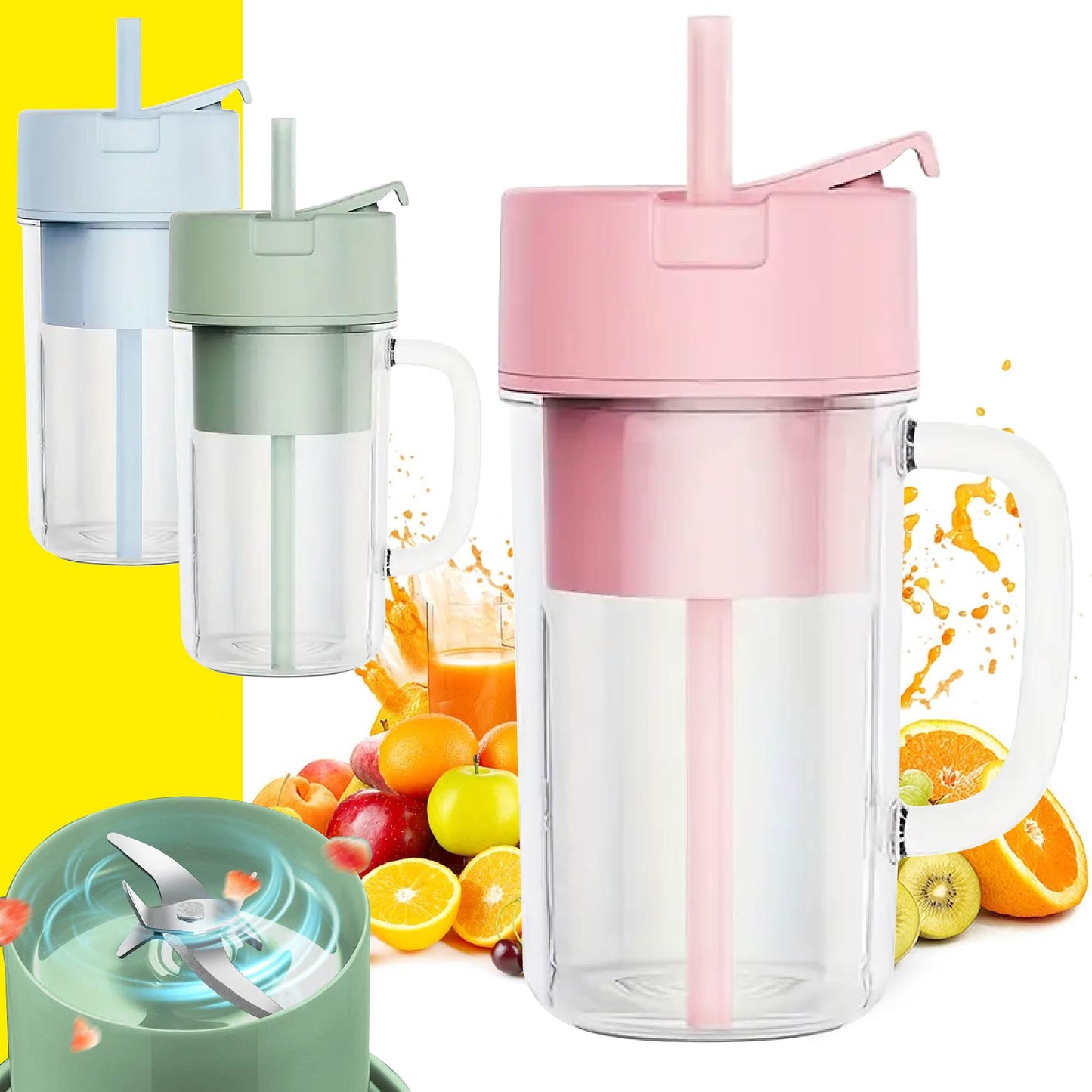 Vaso Mini Licuadora Portátil Recargable (432767)