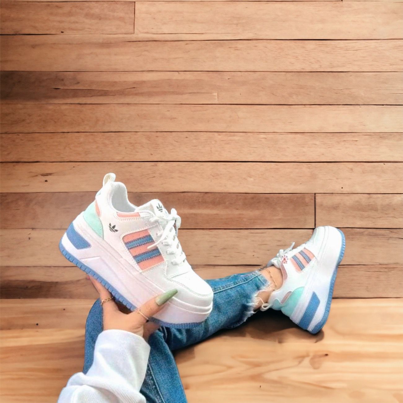 Nuevos Adidas Suela Tractor Dama (645124)