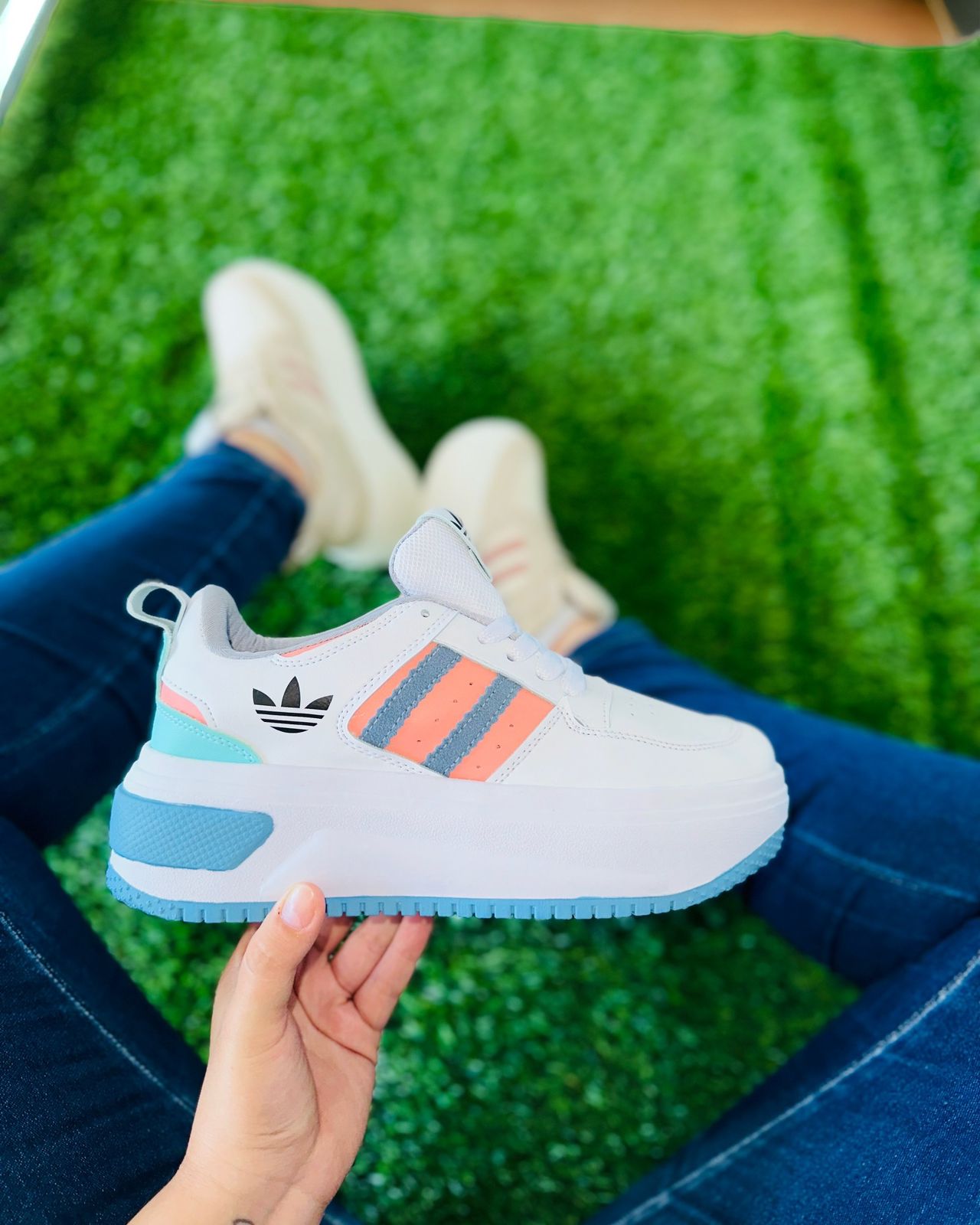 Nuevos Adidas Suela Tractor Dama (645124)