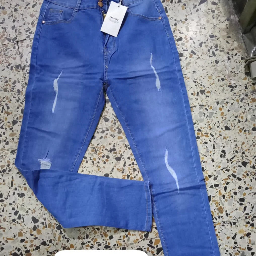 Jeans licrados Levanta cola (540473)