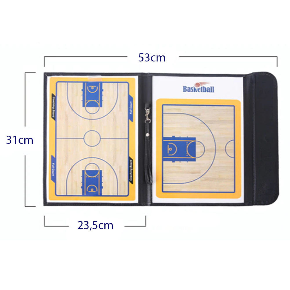 Tablero Táctico de Baloncesto Plegable – Precisión y Estrategia en Cada Jugada 🏀🔥 (395070)