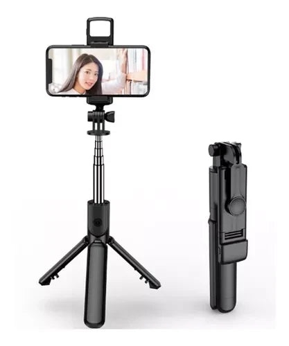 Selfie Stick Trípode Extensible con Luz LED y Control Remoto (165611)