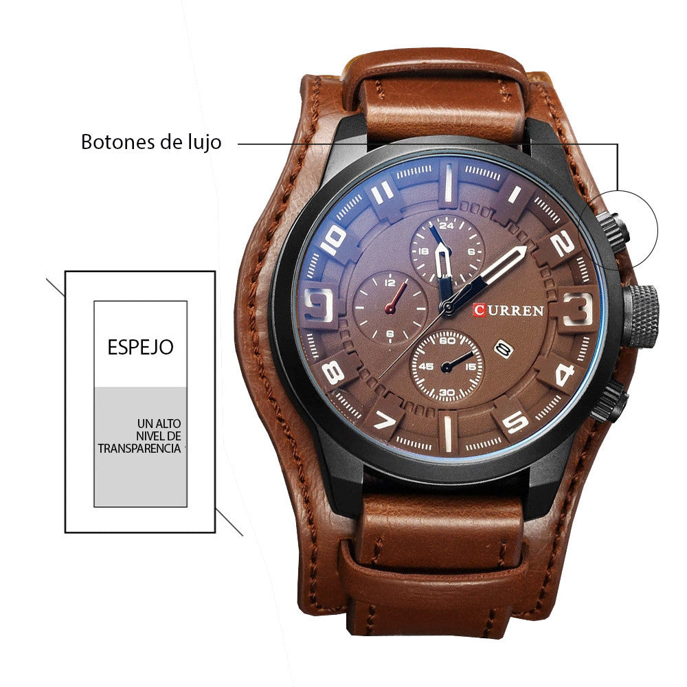 Reloj Curren 8225 – Moda Casual y Funcional para el Hombre Moderno (95176)