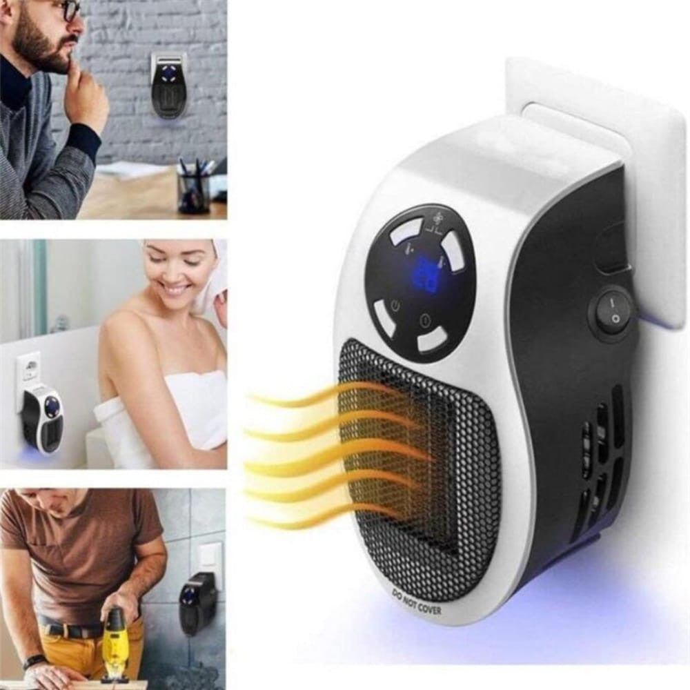 Mini Calentador de Ambiente Eléctrico – Comodidad y Calidez en tu Hogar (94483)