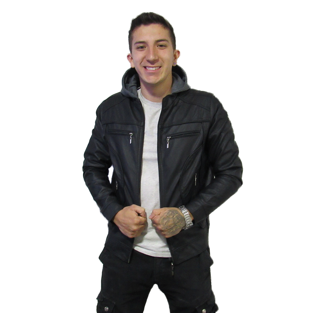 Chaqueta Slim de Cuerotex para Hombre (83391)