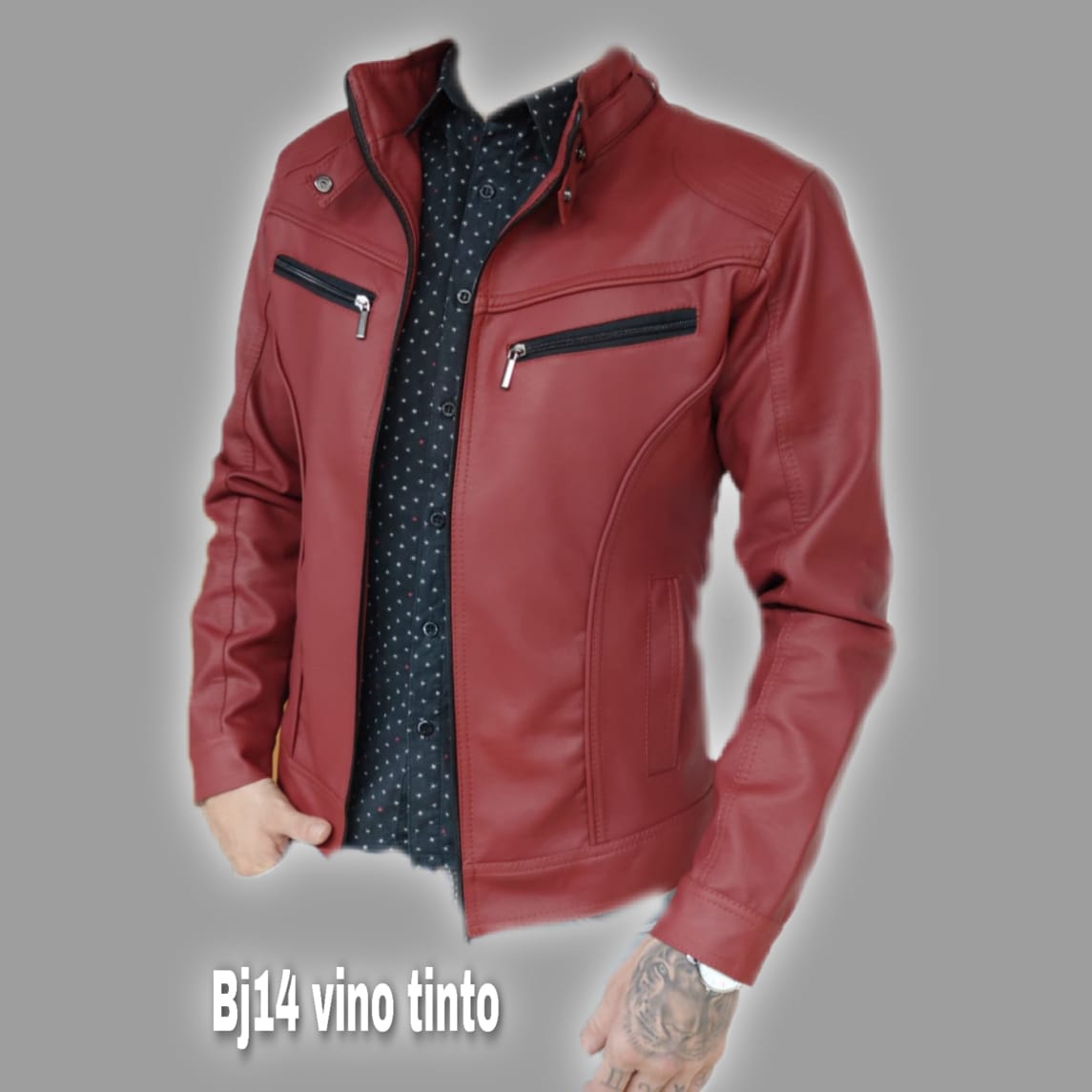 Chaqueta de Cuero Textil Sintético - Estilo y Calidad Colombiana