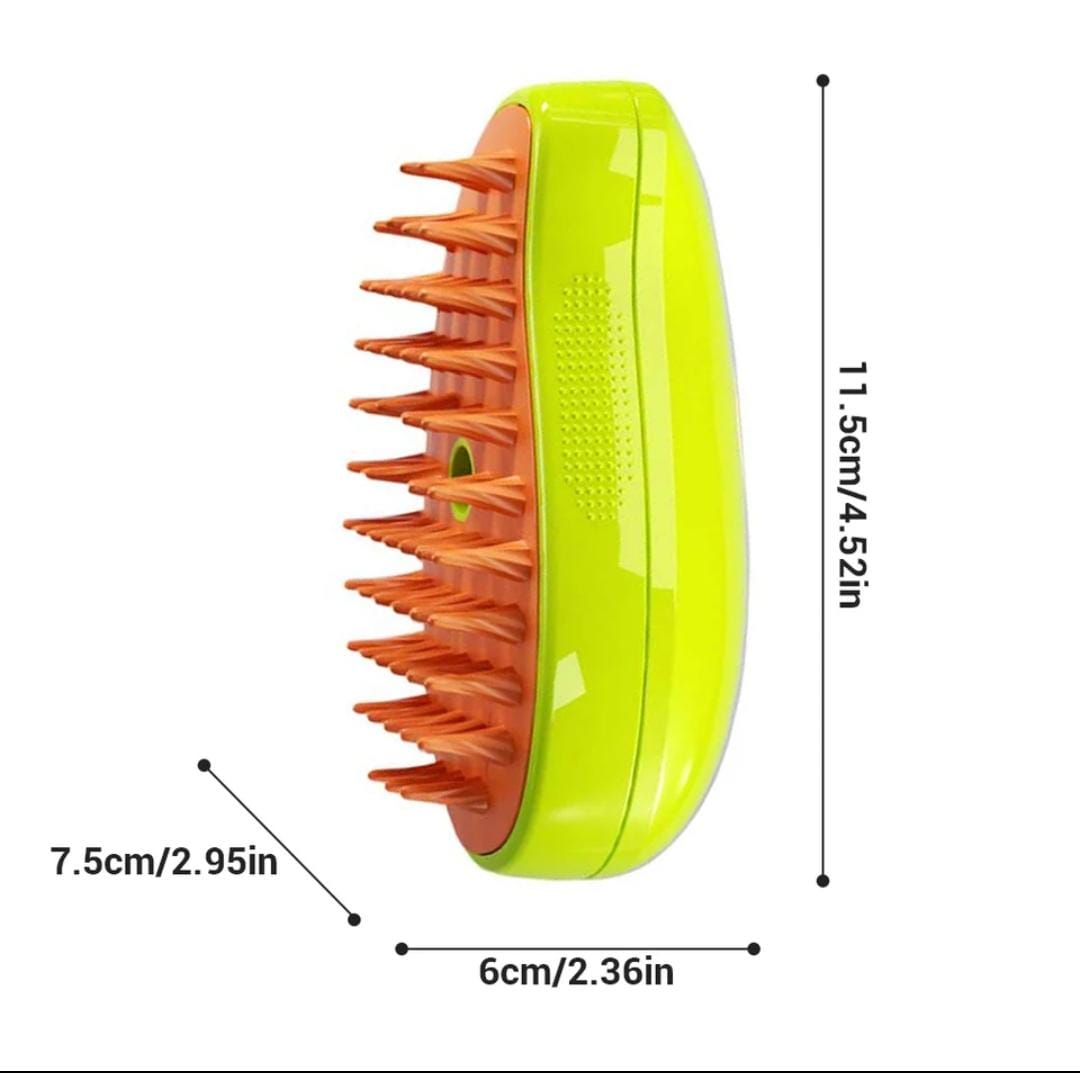 Cepillo Vaporizador 3 en 1 para Mascotas (706532)