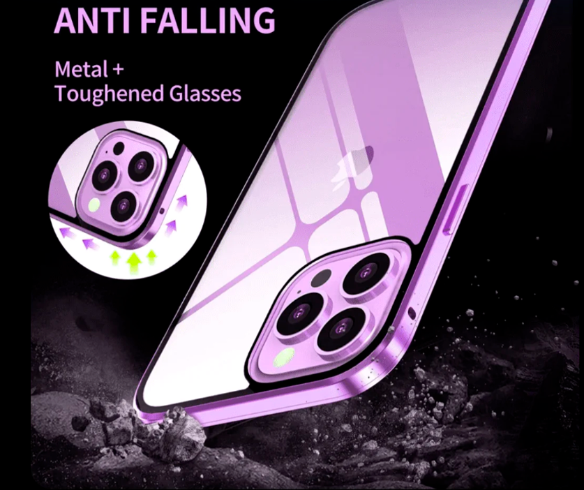 Case Antiespía de Protección 360° para iPhone 📱✨