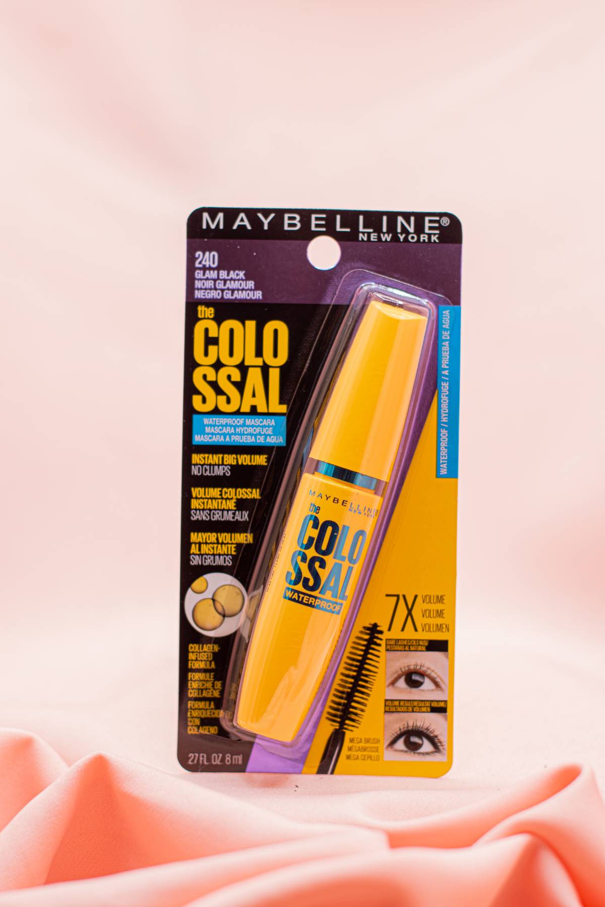 Maybelline The Colossal Waterproof – Pestañas Impactantes y Voluminosas (770493)