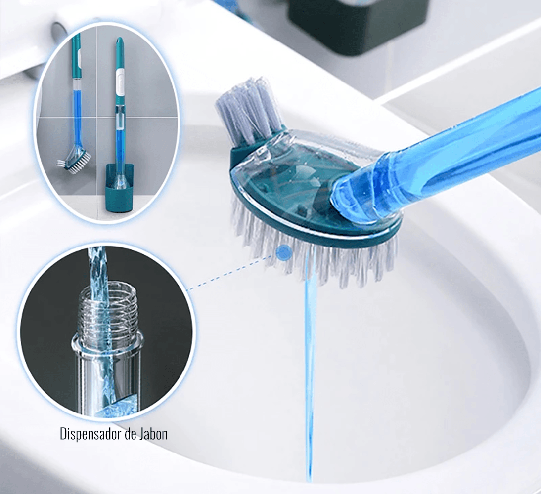🚽 Cepillo de Silicona para Inodoro del baño (787955)
