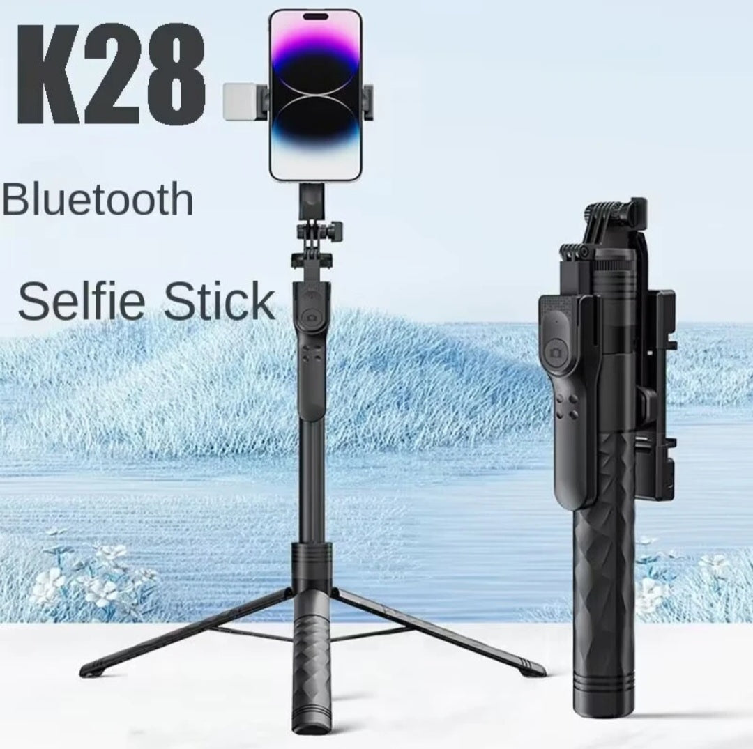 Trípode y Palo Selfie 2 en 1 - K28: Fotografía y Estabilidad al Máximo
