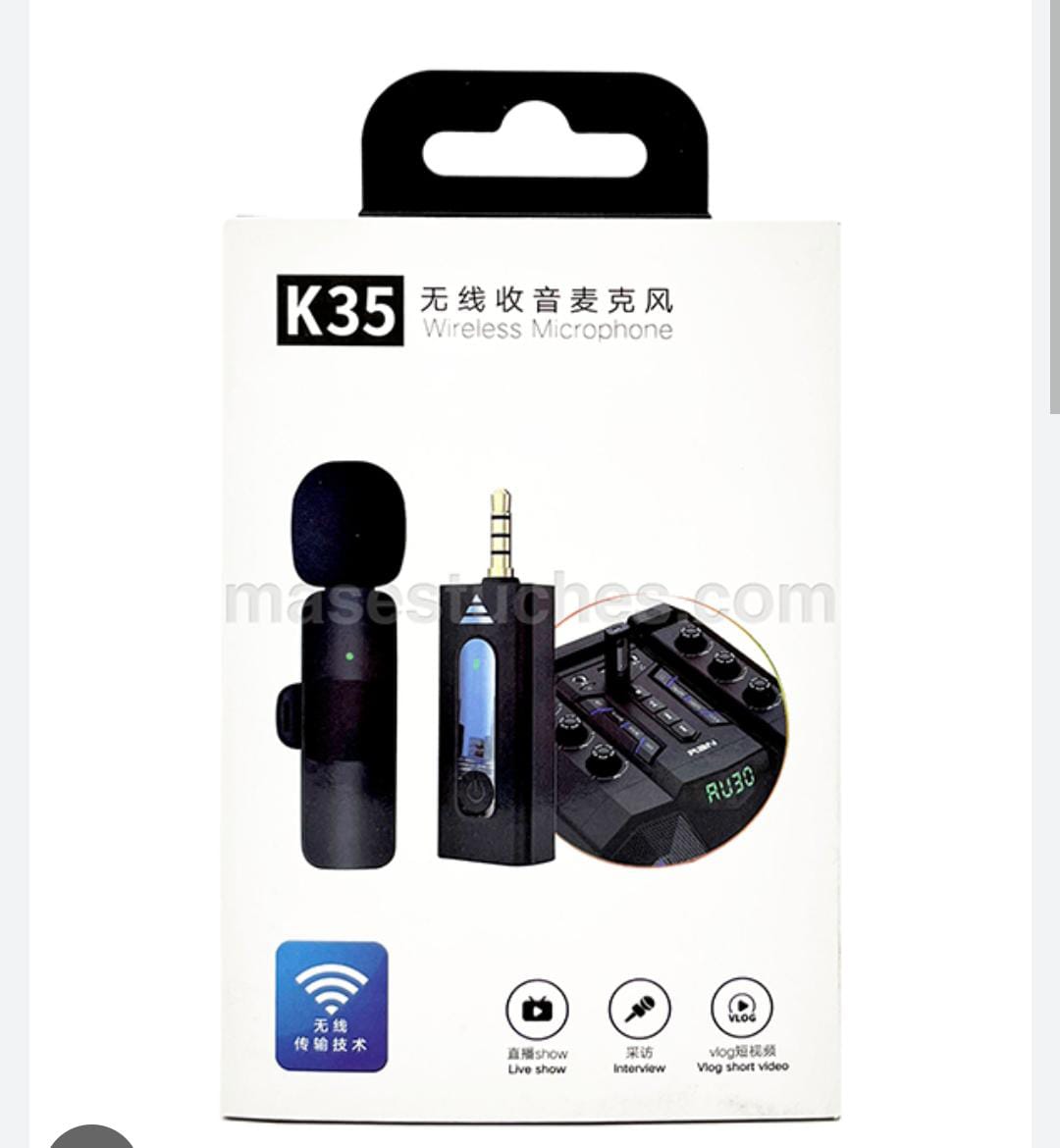 Micrófono Inalámbrico K35 con Parlante Integrado 🎤🔊(833387)