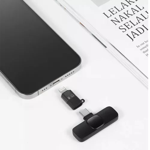 Micrófono Inalámbrico 2 en 1 – Audio Profesional Sin Cables K9🎙️ (880223)