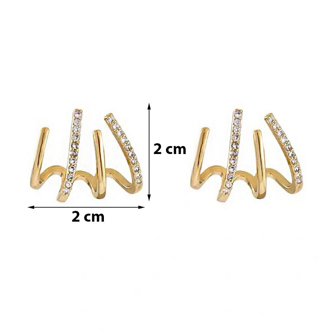 Aretes Claw de Garra: Elegancia y Versatilidad en Cada
