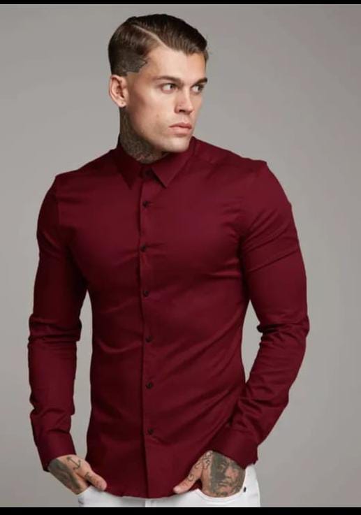 Camisa Manga Larga Cuello Camisero (922827)