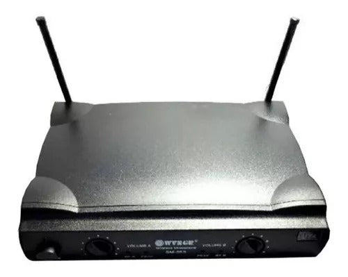 🎤 Par de Micrófonos Inalámbricos WVNGR SM-58II con Receptor 🎶 (928827)