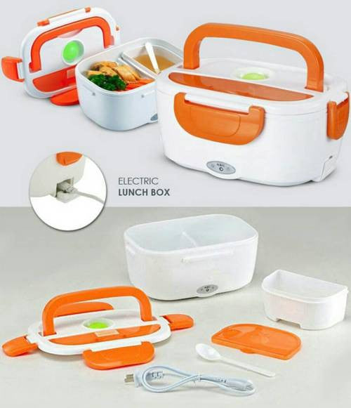 Recipiente Eléctrico para Alimentos - Ideal para Comidas Calientes o Frías