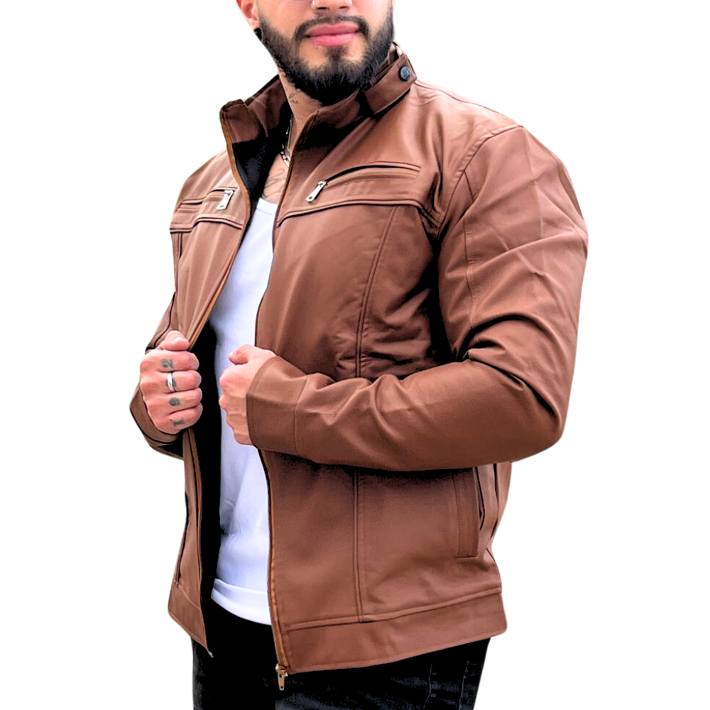 Chaqueta Clásica en Cuerotex Premium (1003155)