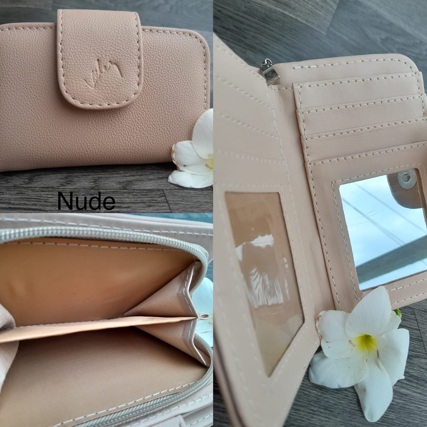 ✨ Billetera Dama con Tapa y Cierre – Estilo y Funcionalidad ✨ (1042528)
