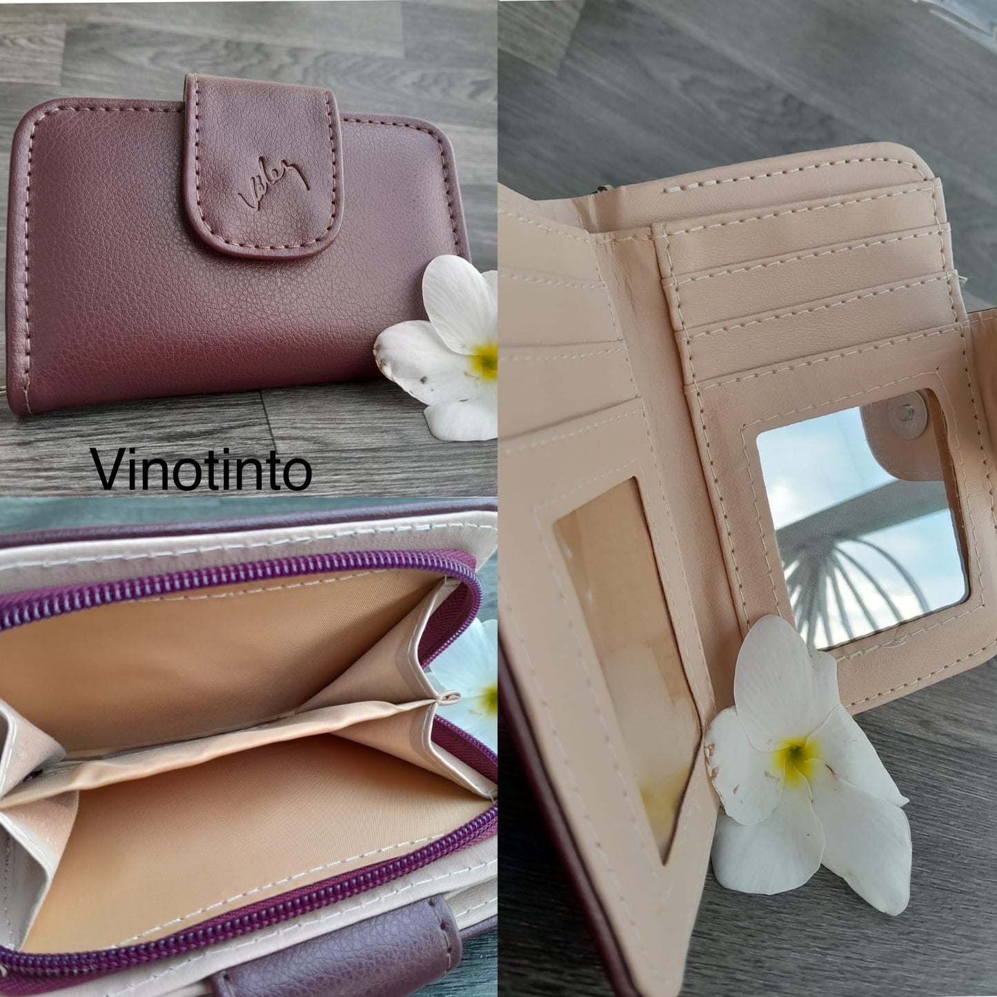 ✨ Billetera Dama con Tapa y Cierre – Estilo y Funcionalidad ✨ (1042528)