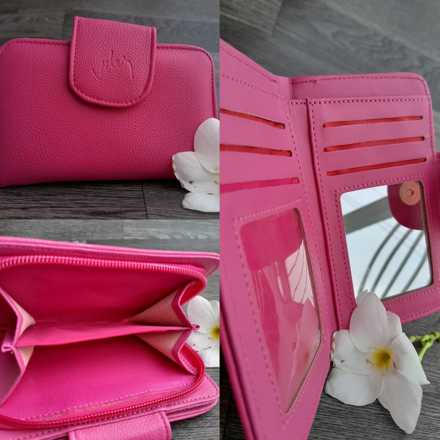 ✨ Billetera Dama con Tapa y Cierre – Estilo y Funcionalidad ✨ (1042528)