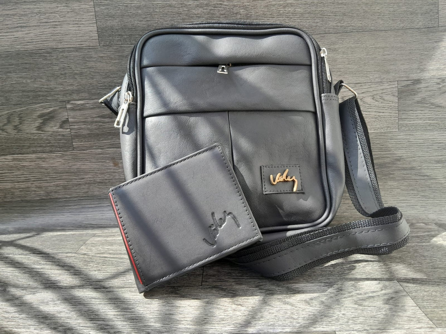 Dúo Vélez Bolso Carriel 26cm + Billetera (1079769)