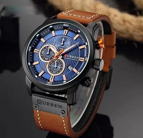 ✨ Reloj Curren 8291 Ocre – Elegancia y Funcionalidad en Cada Detalle ✨ (1080361)