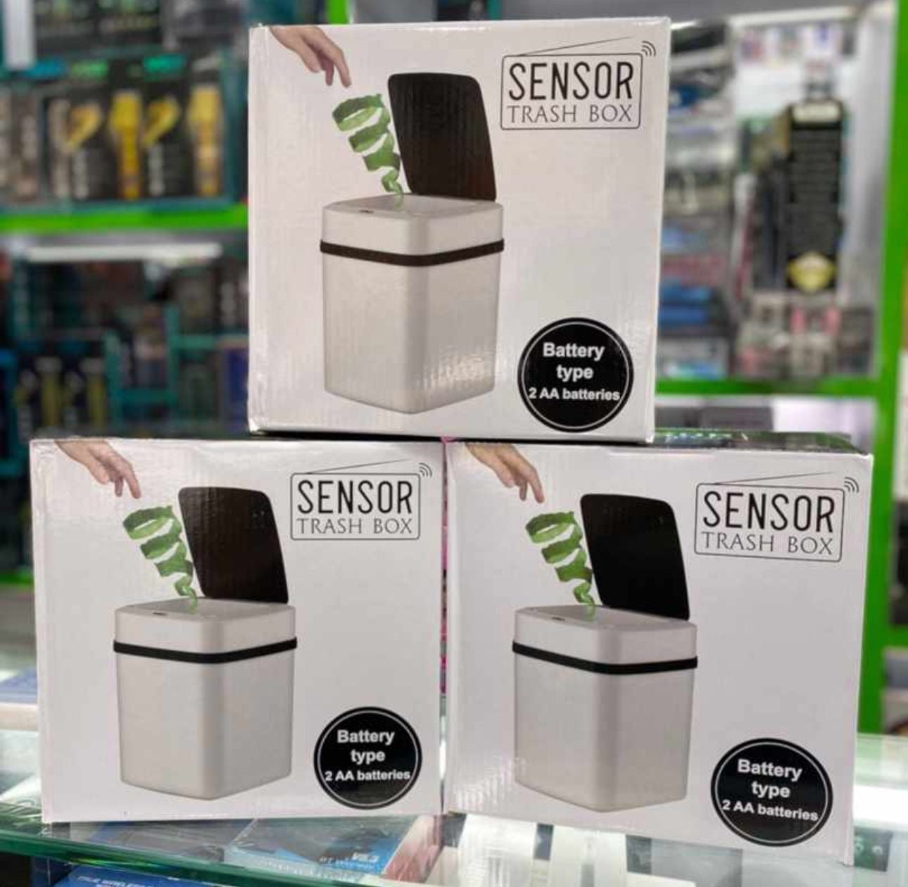 Cubo de Basura Inteligente con Sensor Infrarrojo (1112968)