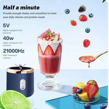 Licuadora Portátil de Doble Vaso