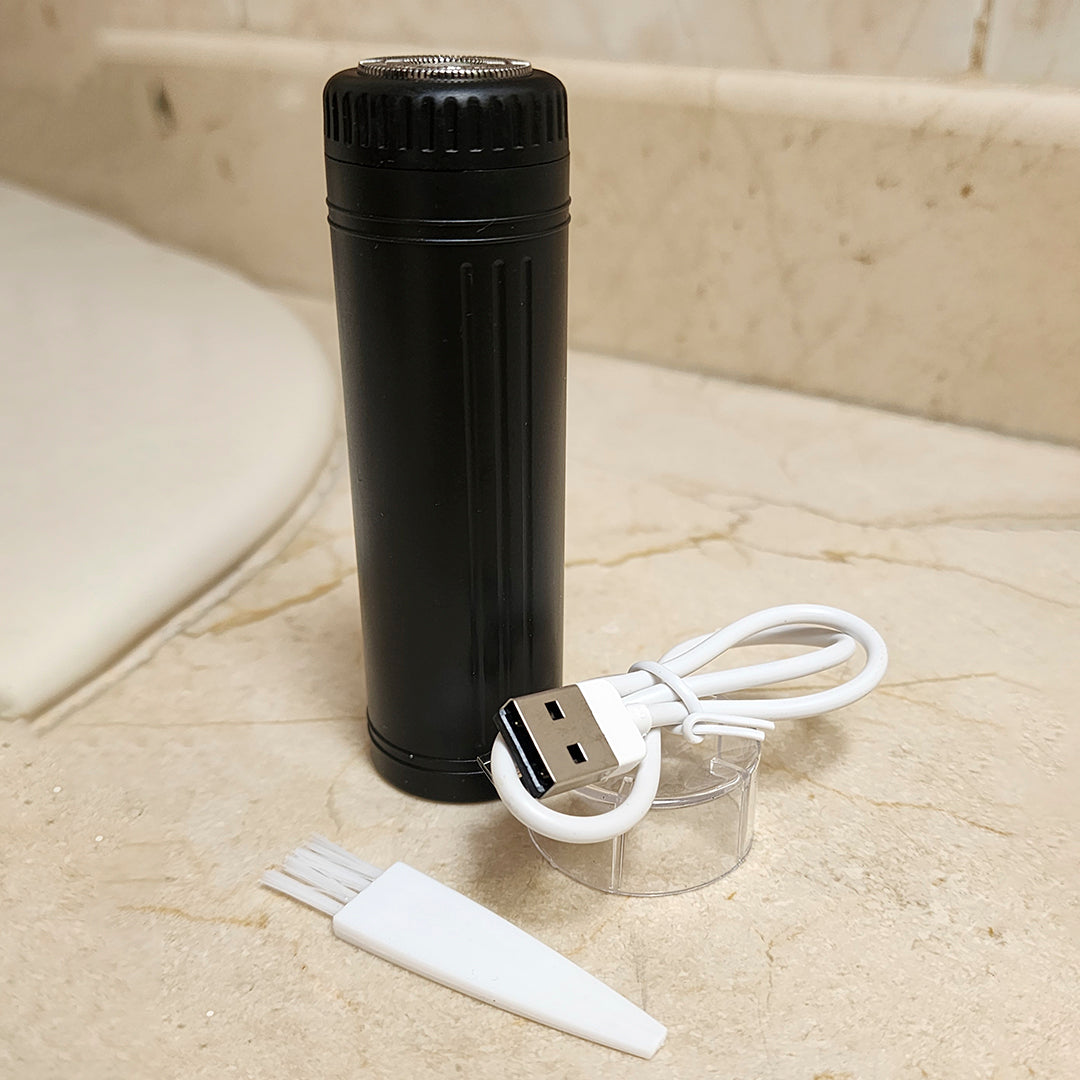 Mini Barbera Portátil para Viaje: Estilo y Comodidad en la Palma de Tu Mano