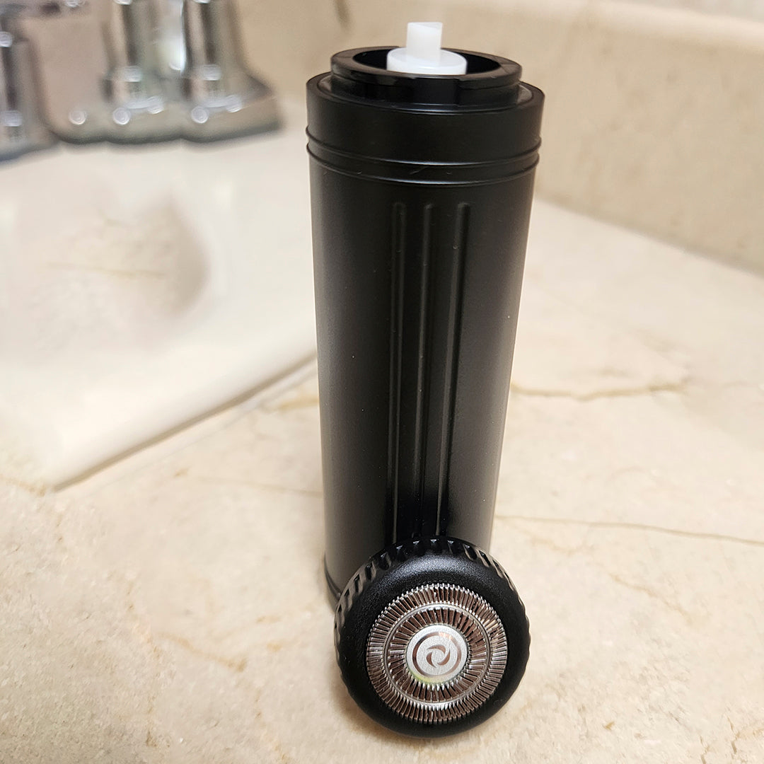 Mini Barbera Portátil para Viaje: Estilo y Comodidad en la Palma de Tu Mano