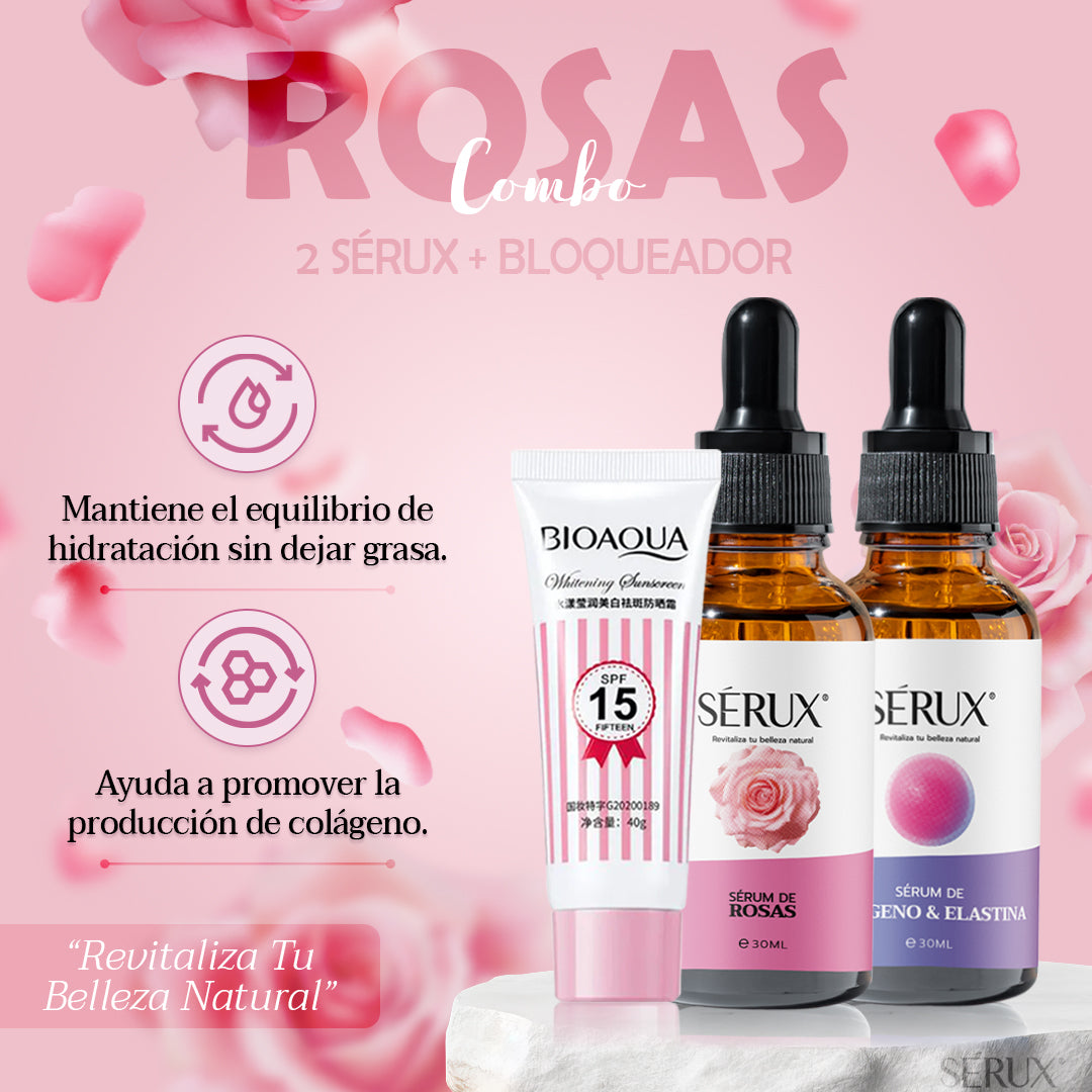 Combo Rosa Sérux – Revitaliza y Protege Tu Piel (1233966)