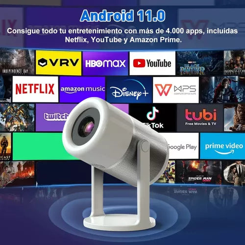 📽️ Mini Proyector Portátil J1 – Cine en Casa con Tecnología Avanzada (1260424)