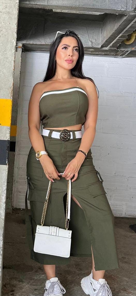Conjunto Colombiano de Falda - Estilo y Elegancia (1276672)👗✨