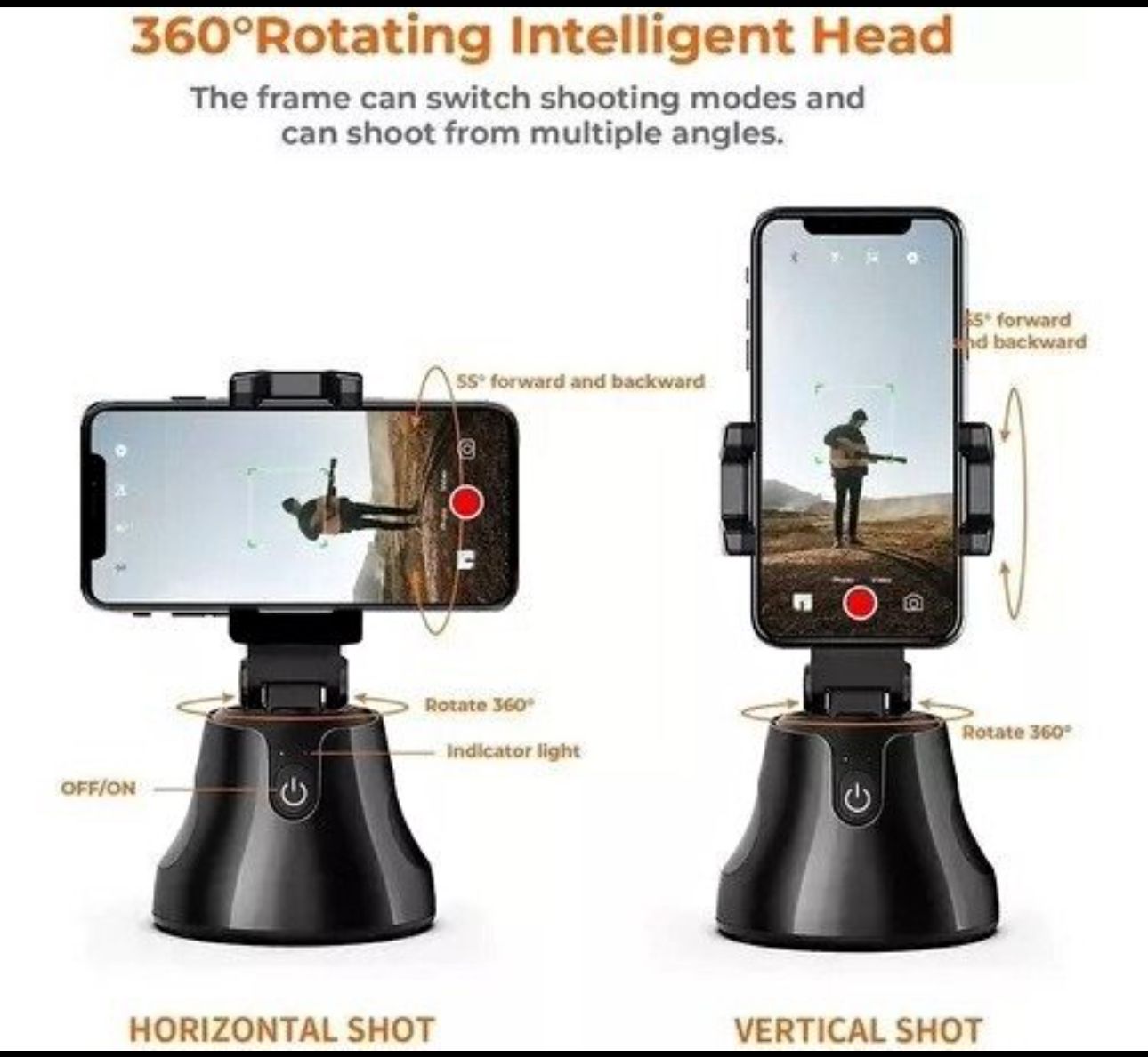 Soporte Inteligente Genio Apai 360° – Captura tus Movimientos en Acción (1281661)