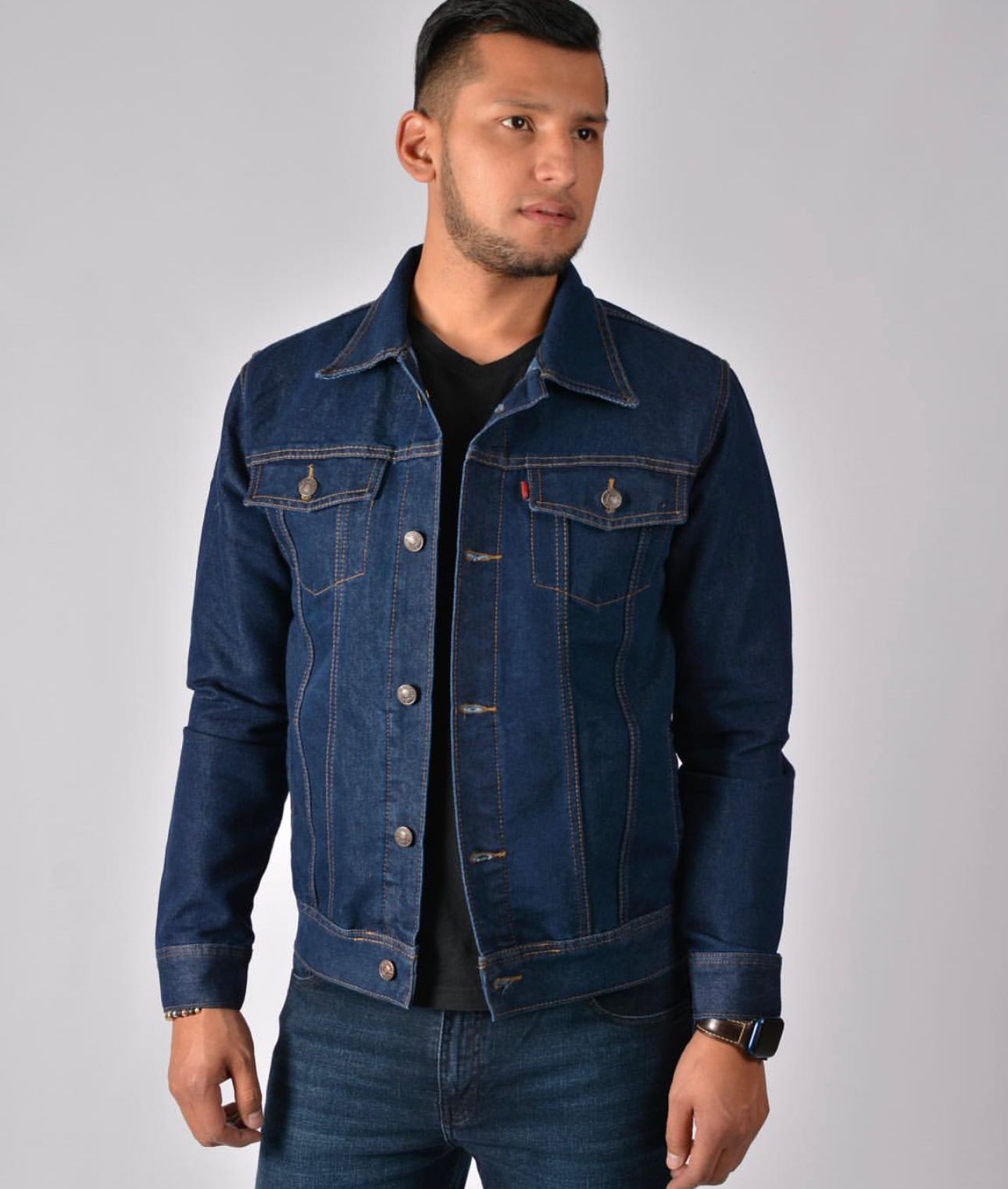 Chaqueta en jean para caballero T18