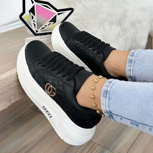 Zapatos Casual Gucci Alto (1630933)