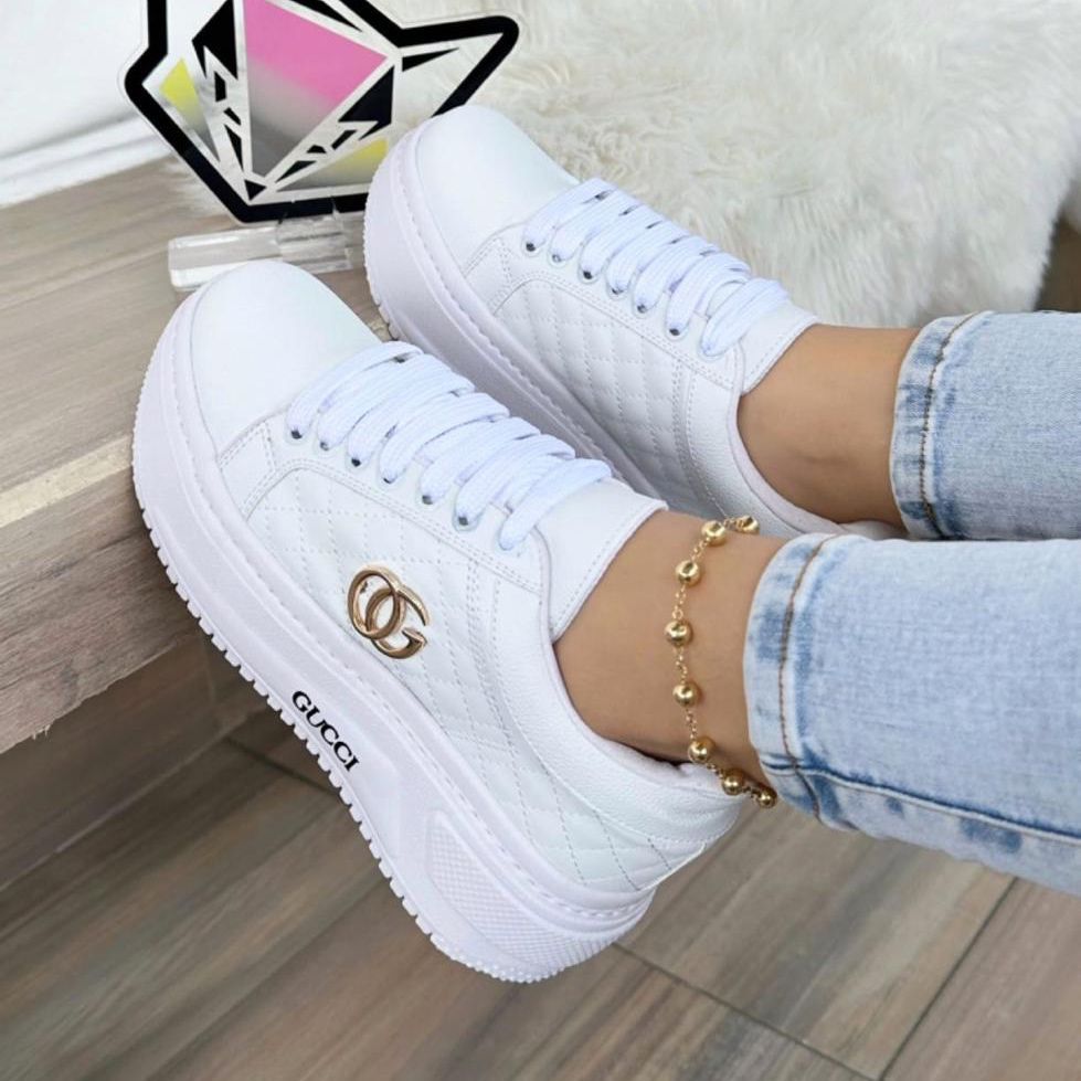 Zapatos Casual Gucci Alto (1630933)
