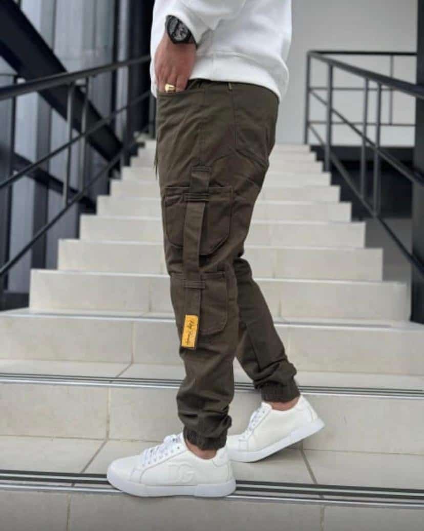 👖 Pantalones Jogger Cargo Drill Licrado (1638605)