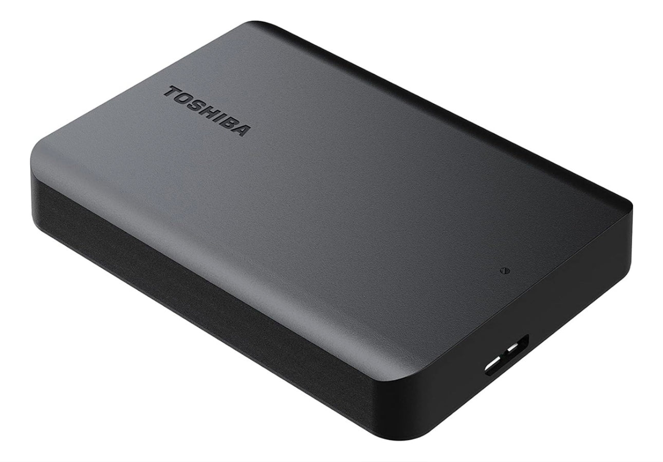 💾 Disco Duro Externo Toshiba Canvio Basics – 1 TB de Almacenamiento Seguro y Portátil (1643502)