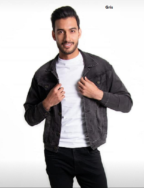Chaqueta Jean Licrada de Alta Calidad (1654206)