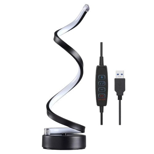 Lámpara de Mesa LED en Espiral (1661801)
