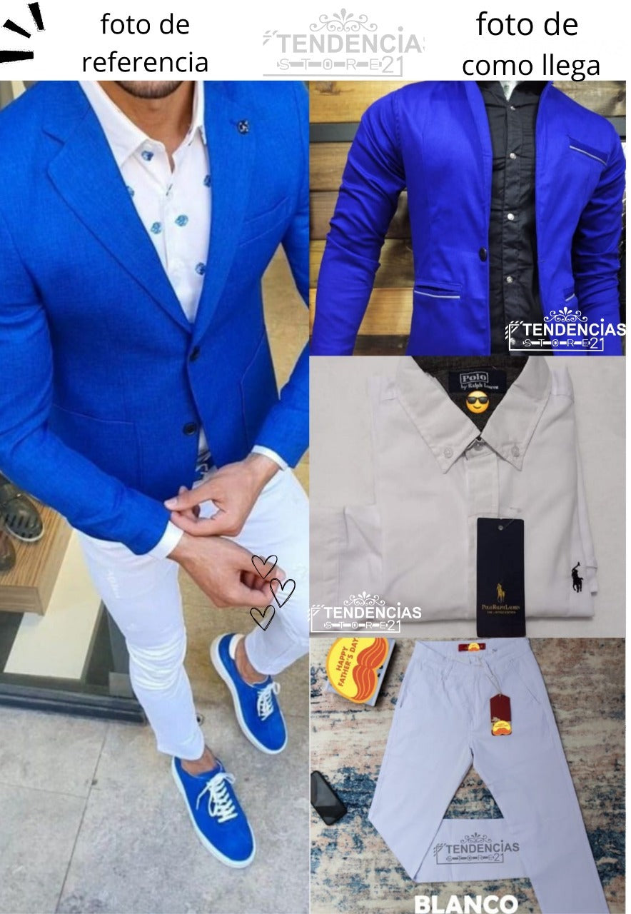 Conjunto Elegante de 4 Prendas – Estilo y Sofisticación en un Solo Outfit 👔✨ (1678183)