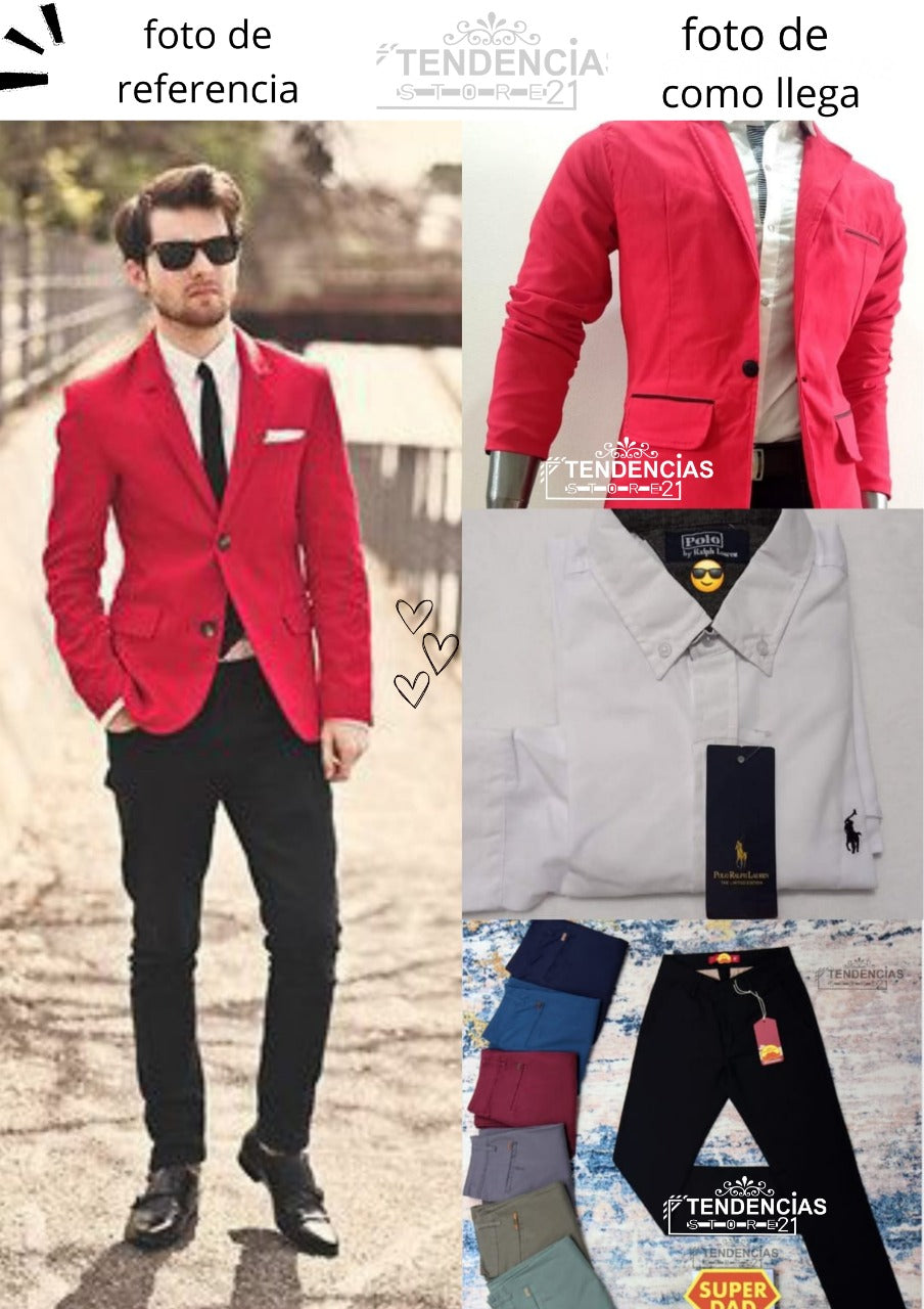 Conjunto Elegante de 4 Prendas – Estilo y Sofisticación en un Solo Outfit 👔✨ (1678183)