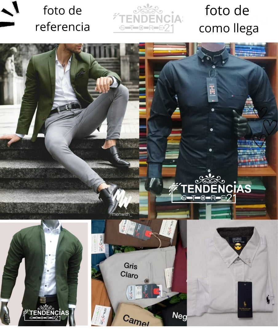 Conjunto Elegante de 4 Prendas – Estilo y Sofisticación en un Solo Outfit 👔✨ (1678183)