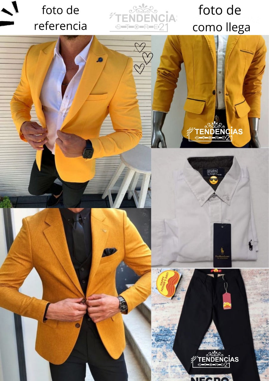 Conjunto Elegante de 4 Prendas – Estilo y Sofisticación en un Solo Outfit 👔✨ (1678183)