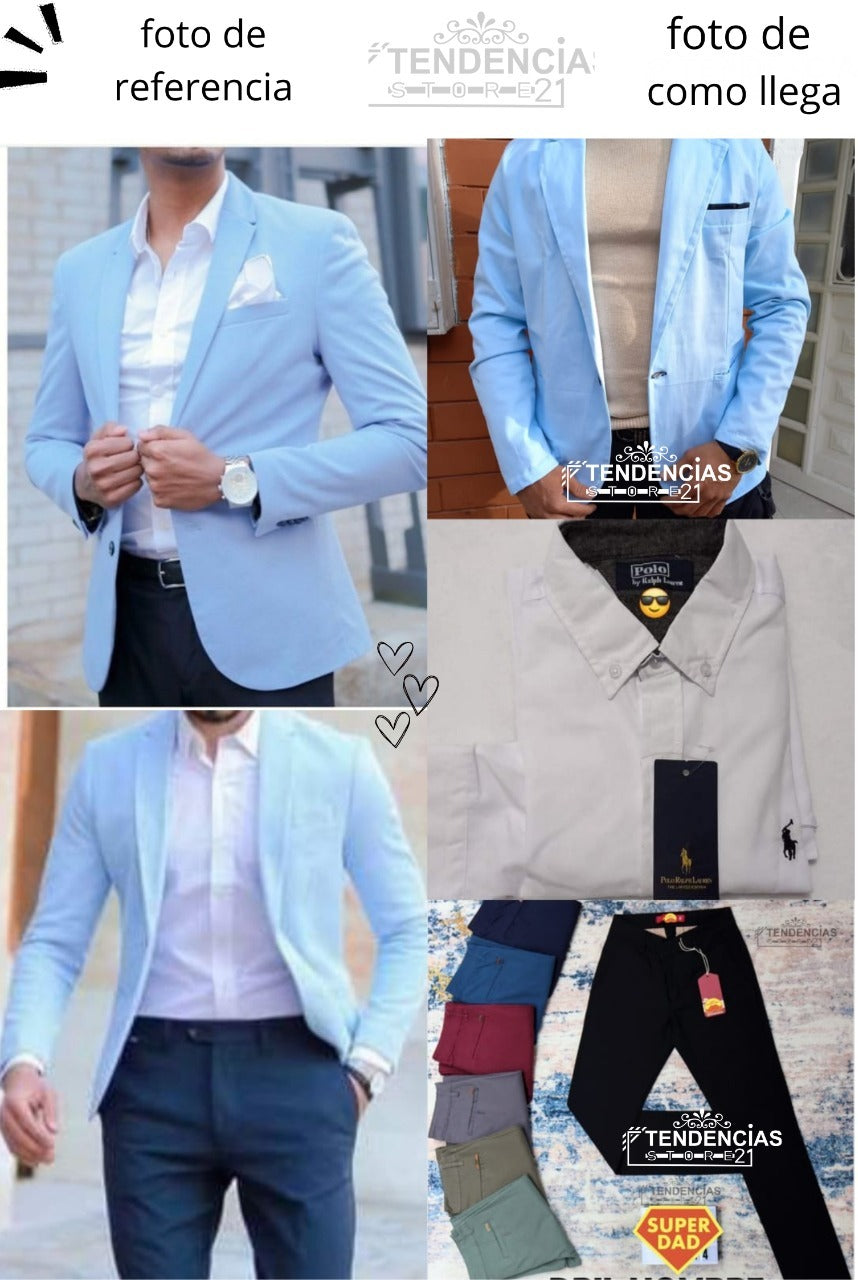 Conjunto Elegante de 4 Prendas – Estilo y Sofisticación en un Solo Outfit 👔✨ (1678183)