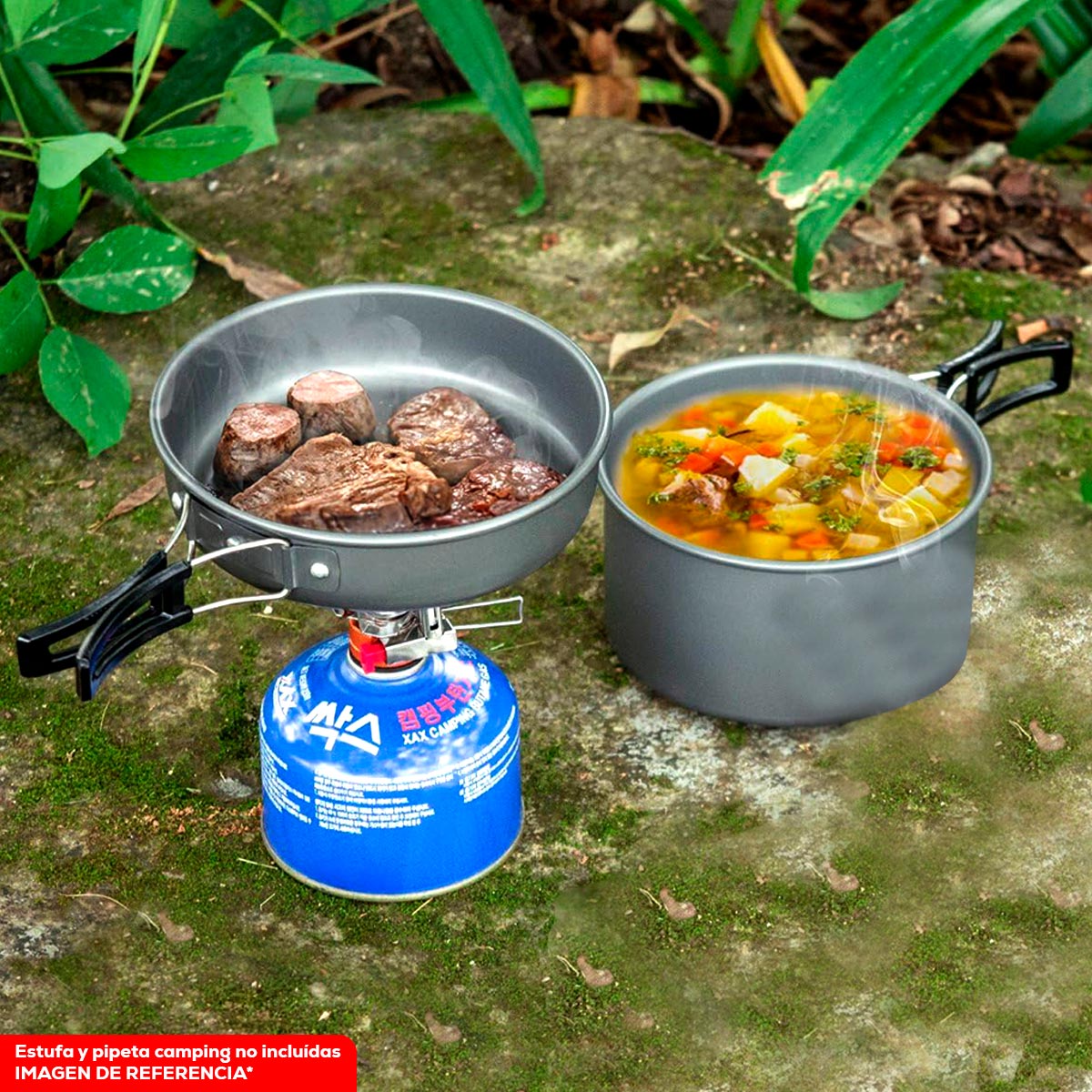 Set de Cocina Portátil para Camping (1735757)
