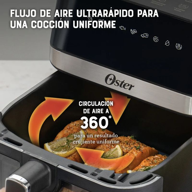 Freidora de Aire Digital Oster 6 L (1805102)