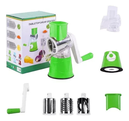 Rallador 3 en 1 para Frutas y Verduras